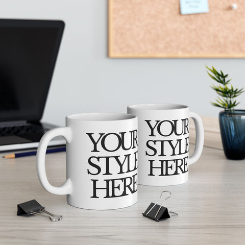 Copy of Copy of Custom Pet Portrait Floral Mug