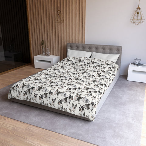 French Bulldog Pattern Duvet Cover