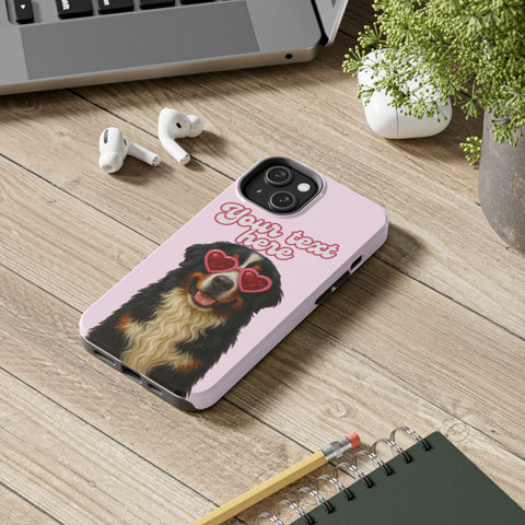 Custom AI Enhanced Pet Portrait Phone Case