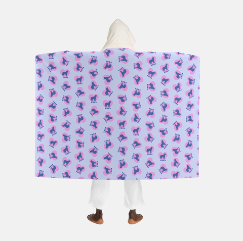 Custom Breed Hooded Blanket