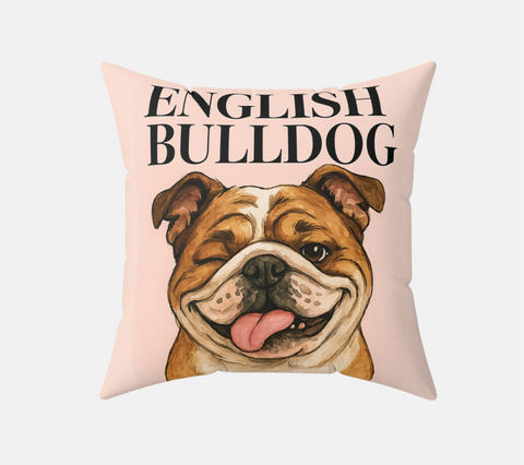 Custom Dog Throw Pillow