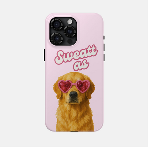 Custom AI Enhanced Pet Portrait  Phone Case