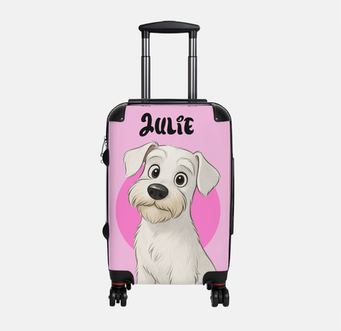 Custom Disney Style Pet Suitcase