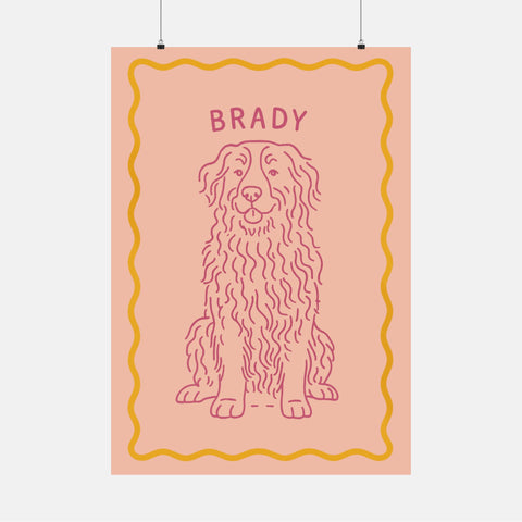 Custom Simple Drawing Poster