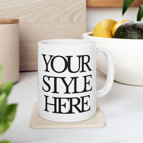 Copy of Copy of Custom Pet Portrait Floral Mug