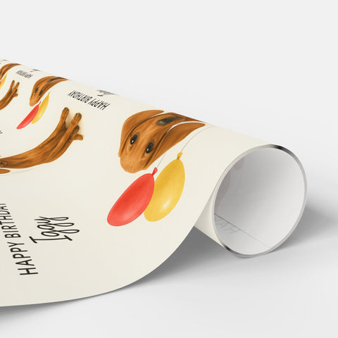 Custom Pet Wrapping Paper
