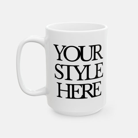 Copy of Copy of Custom Pet Portrait Floral Mug