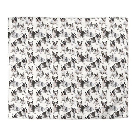 French Bulldog Pattern Duvet Cover