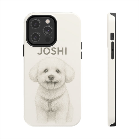 Custom Pet Pencil Drawing Though Phone Case