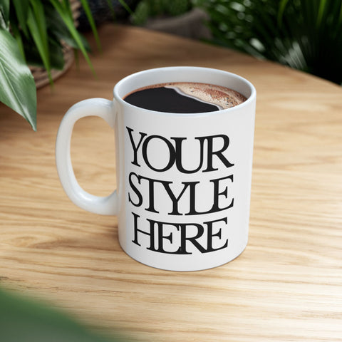 Copy of Copy of Custom Pet Portrait Floral Mug