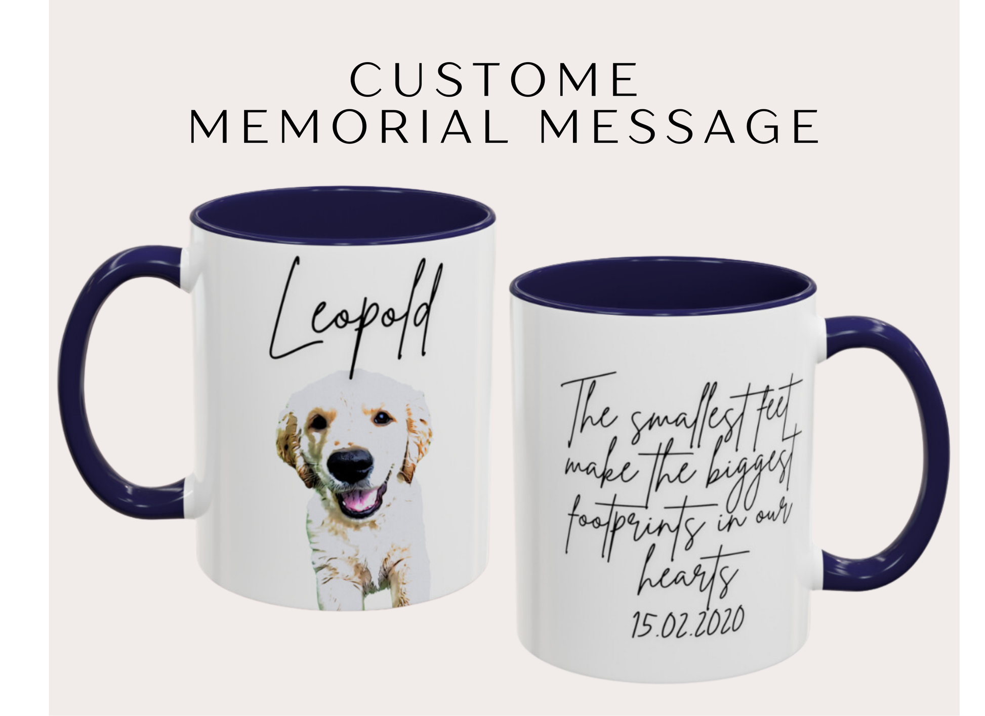 Custom Dog Mug From Photo - Petunia Woof