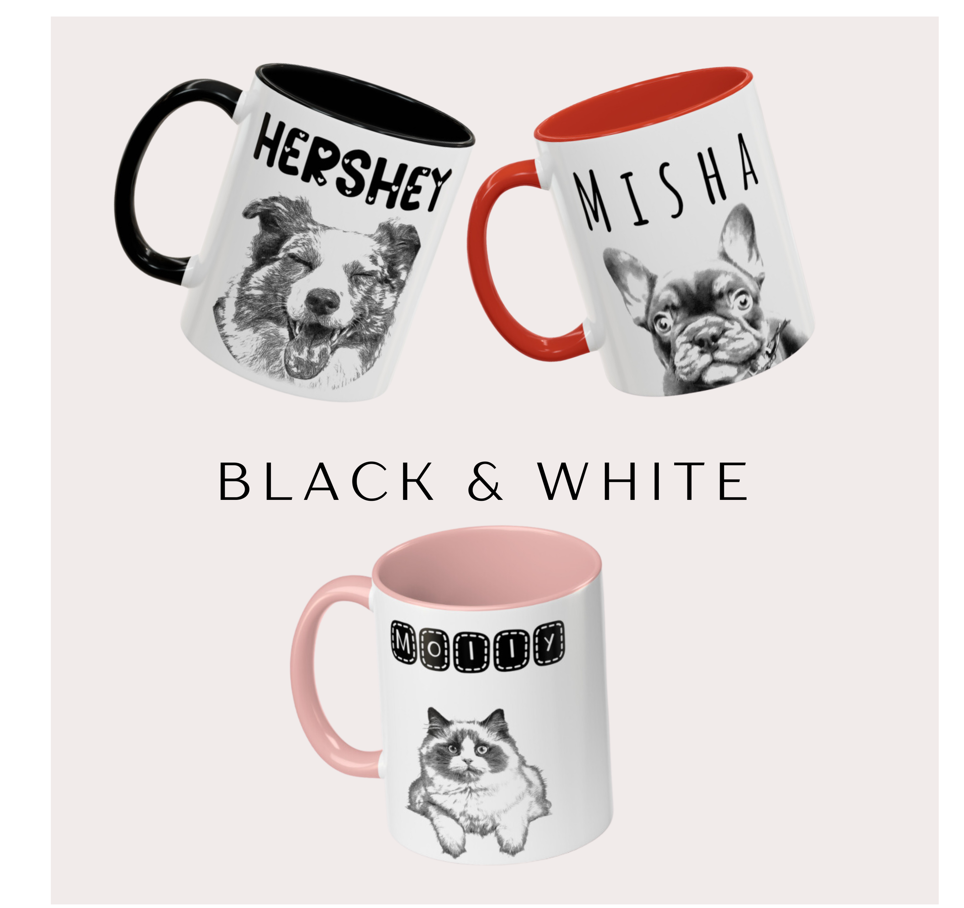 Custom Dog Mug From Photo - Petunia Woof