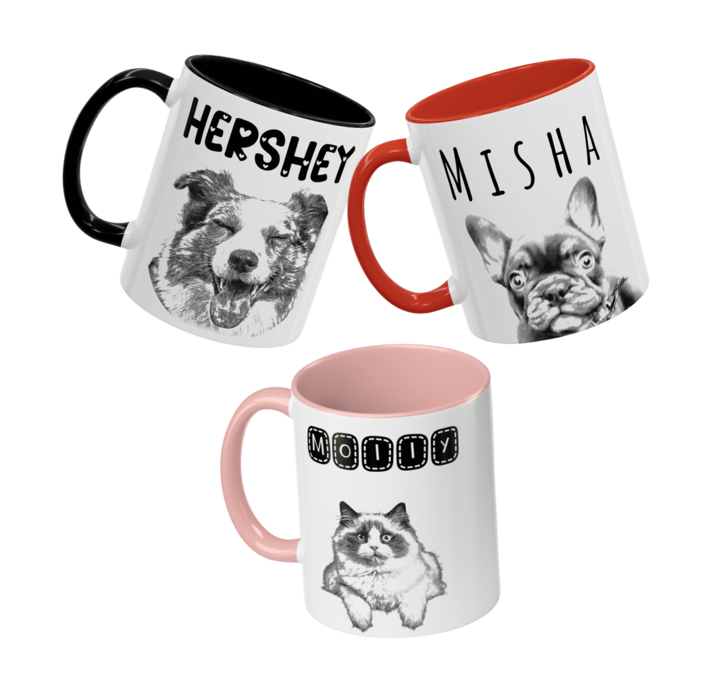 Custom Dog Mug From Photo - Petunia Woof