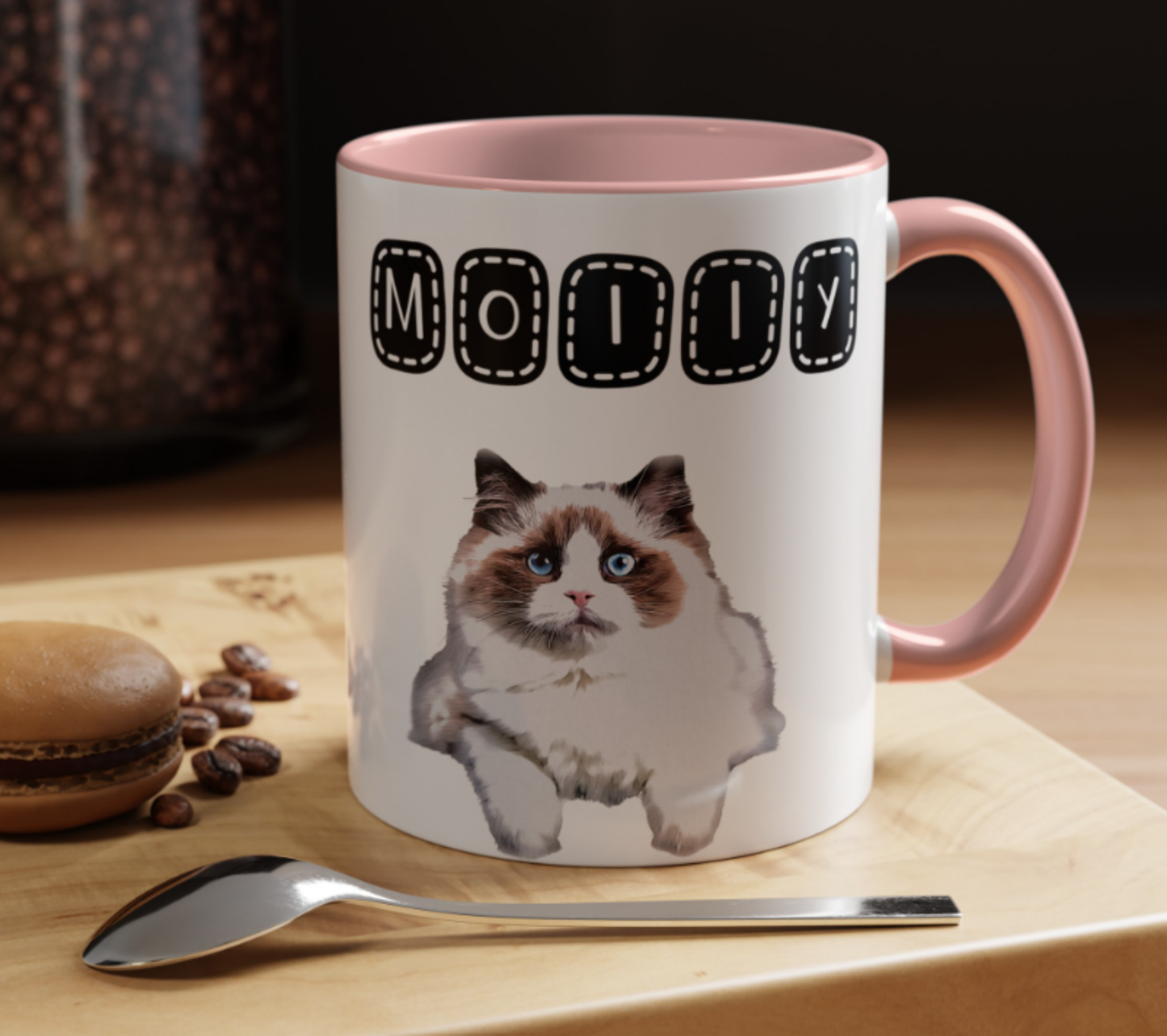 Custom Dog Mug From Photo - Petunia Woof