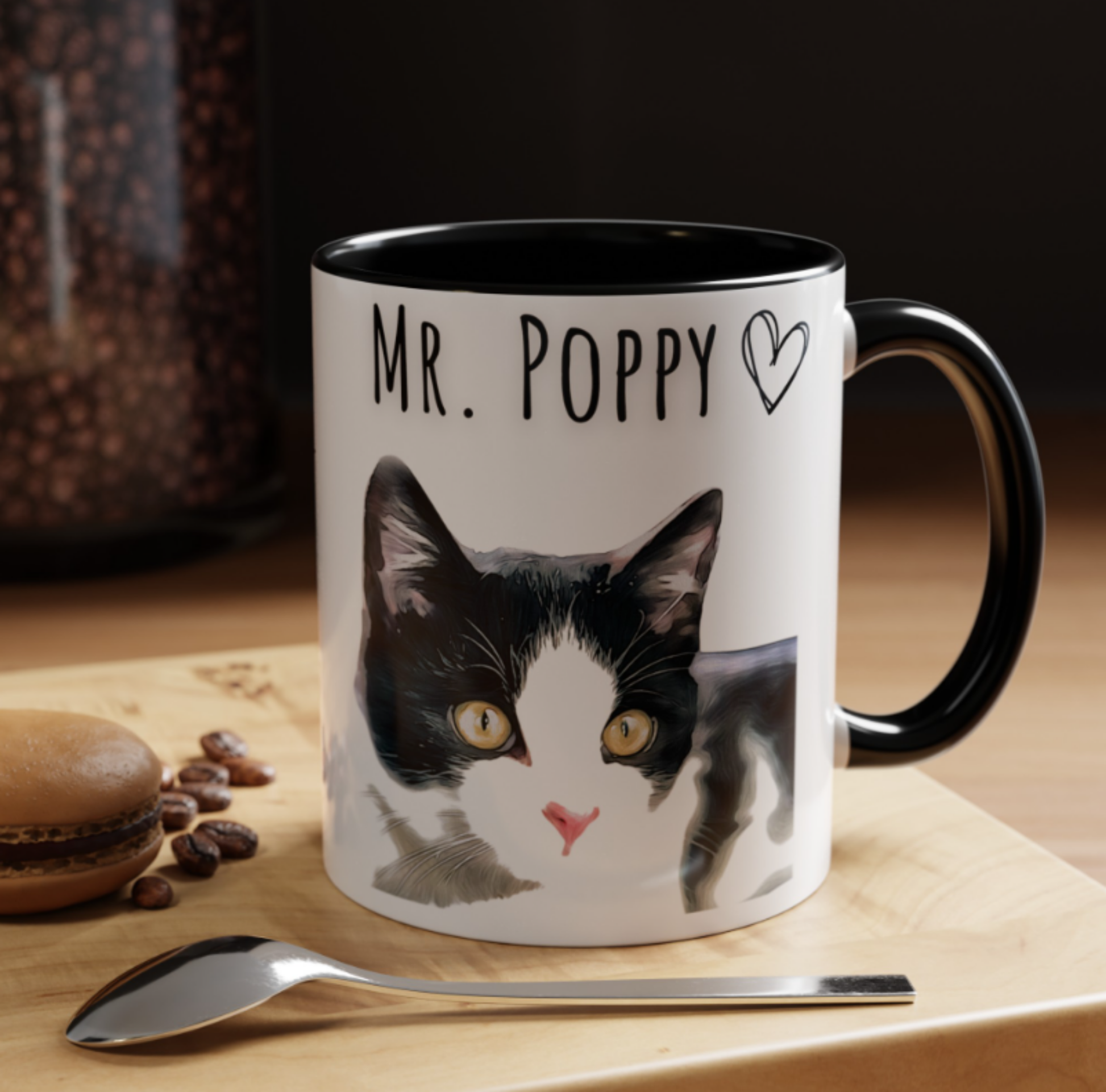 Custom Dog Mug From Photo - Petunia Woof