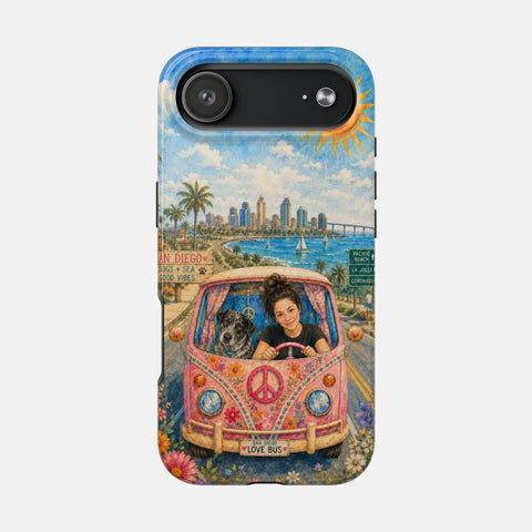 Custom San Diego Sunshine Ride Phone Case