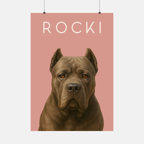 Custom Fancy Portrait Poster