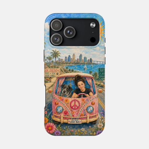 Custom San Diego Sunshine Ride Phone Case