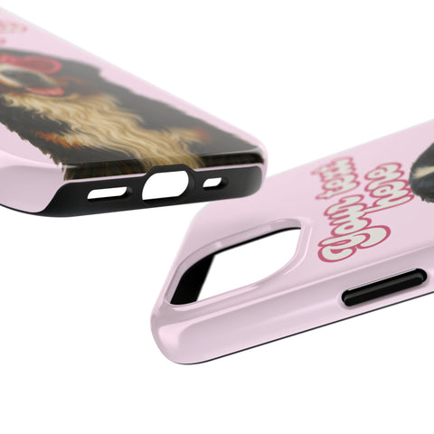 Custom AI Enhanced Pet Portrait  Phone Case