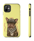 Custom Vibrant Pet Portrait Phone Case — personalised pet phone case — Petunia Woof