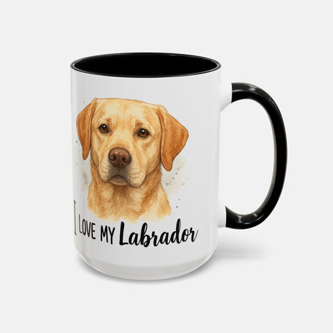 Custom "I Love My Breed" Mug