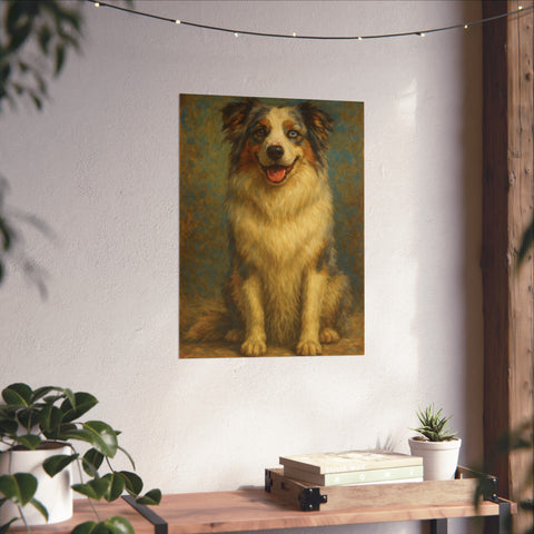 Custom Oil Painting Style Poster