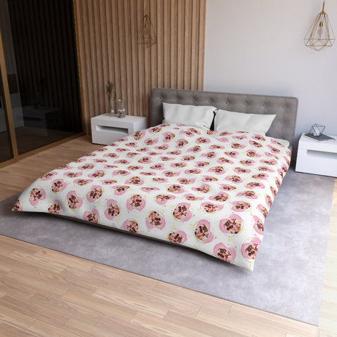 Custom Pet Cartoon Duvet Cover