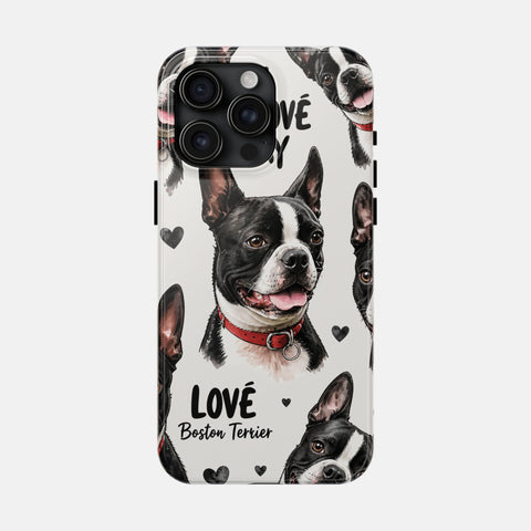 Custom Love My Pet Phone Case