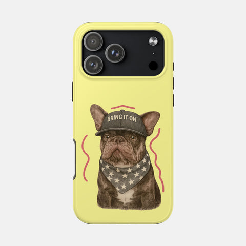 Custom Vibrant Pet Portrait Phone Case