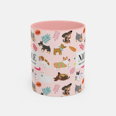 Custom Dog Pattern Mug