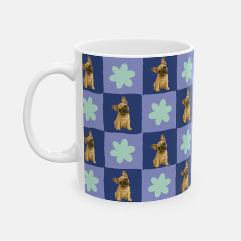 Custom Checkered Pet Mug