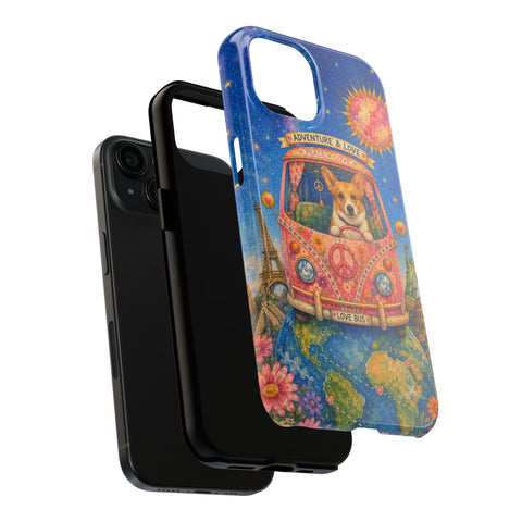 Custom Around The World With My Dog Phone Case