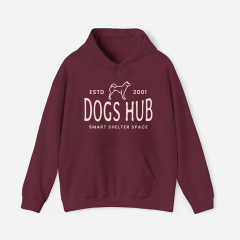 Dogs Hub Unisex Hooded Sweatshirt