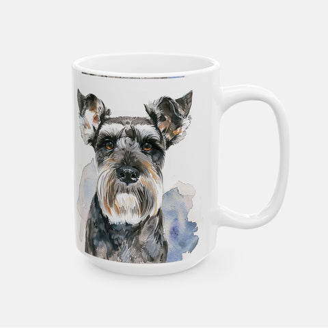 Schnauze Watercolor Dog Mug
