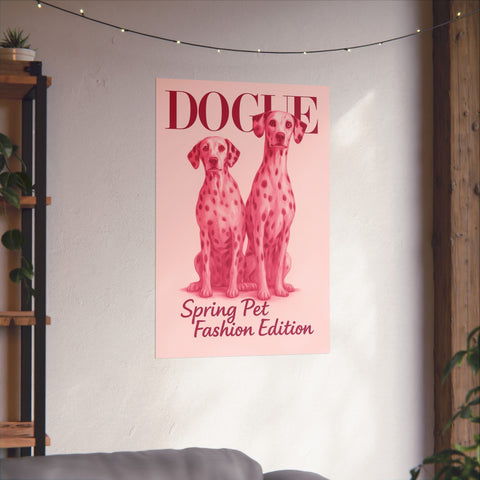 Custom Cover Magazine Style Poster