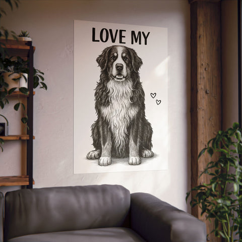 Custom "Love My" Poster