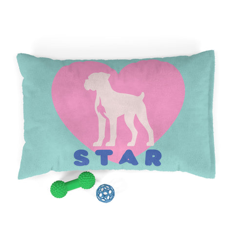 Custom Hearted Pet Bed