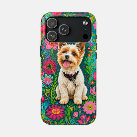 Custom Floral Pet Phone Case
