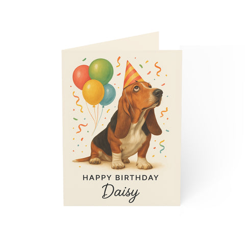 Custom Pet Birthday Card