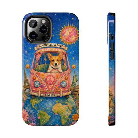 Custom Around The World With My Dog Phone Case
