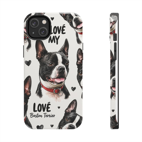 Custom Love My Pet Phone Case