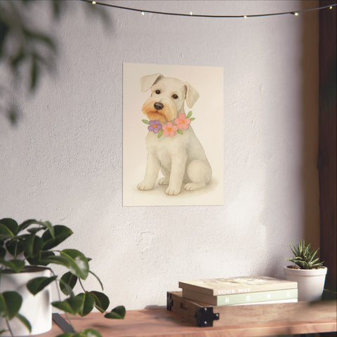 Custom Watercolor Portrait Poster