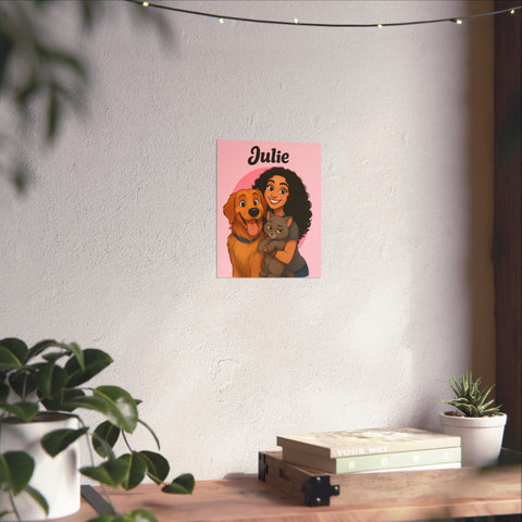 Custom Disney Style Poster