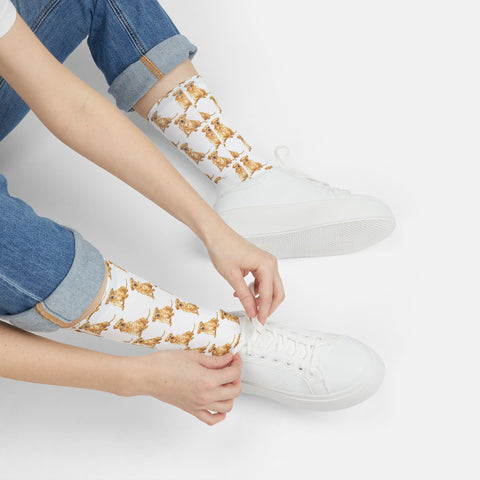 Labrador Pattern Socks