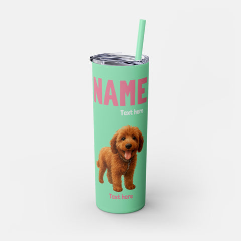 Custom Pet Skinny Tumbler