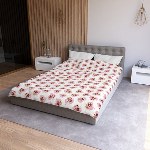 Custom Pet Cartoon Duvet Cover