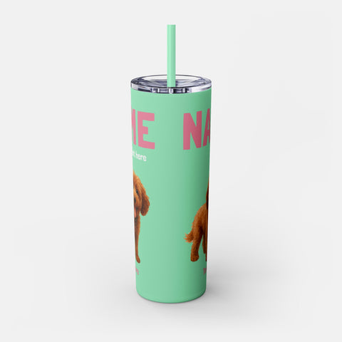 Custom Pet Skinny Tumbler