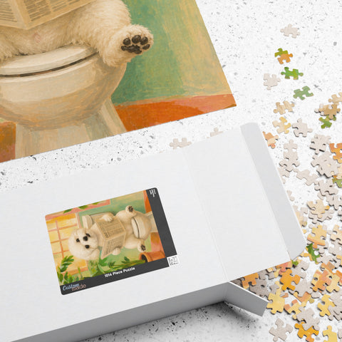 Custom Pet Portrait Puzzle