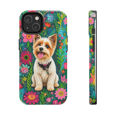 Custom Floral Pet Phone Case