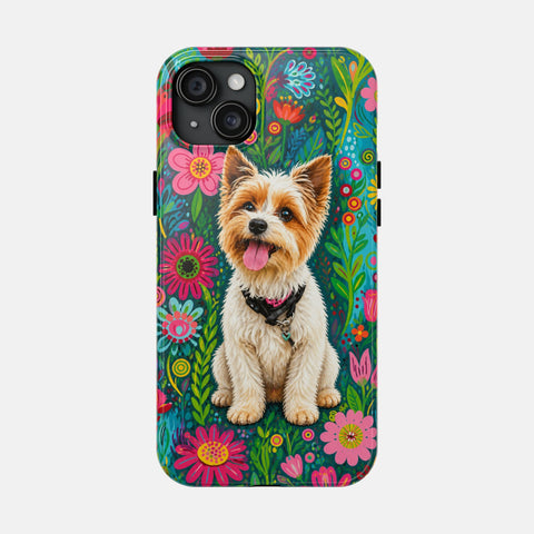 Custom Floral Pet Phone Case